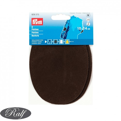 Petic ornament, cotiera, imitatie piele intoarsa, maro - Prym 929373